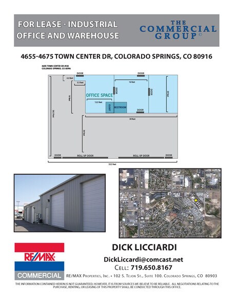 More Photos Of 4675 Town Center Dr, Colorado Springs Warehouse For Lease