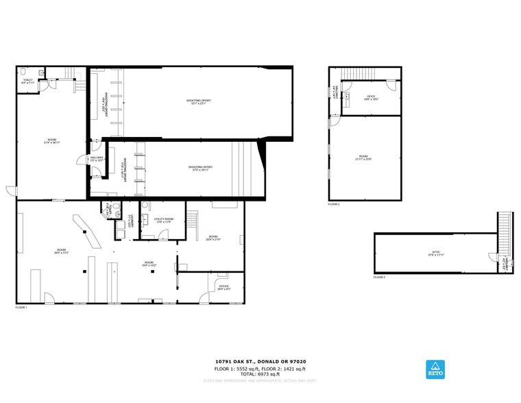 More Photos Of 10791 Oak St NE, Donald Showroom For Sale