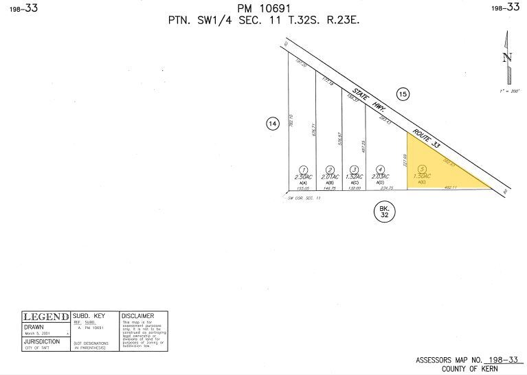 More Photos Of 1537 Kern St, Taft Warehouse For Lease