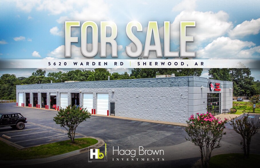 Primary Photo Of 5620 Warden Rd, North Little Rock Auto Repair For Sale