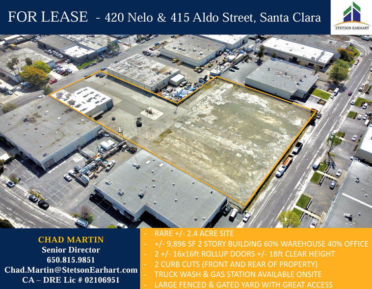 415 Aldo Ave, Santa Clara, CA 95054 - Land For Lease Cityfeet.com