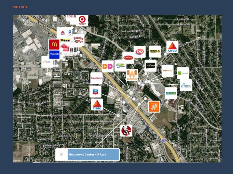 More Photos Of 3920 Eastex fwy, Beaumont Land For Sale
