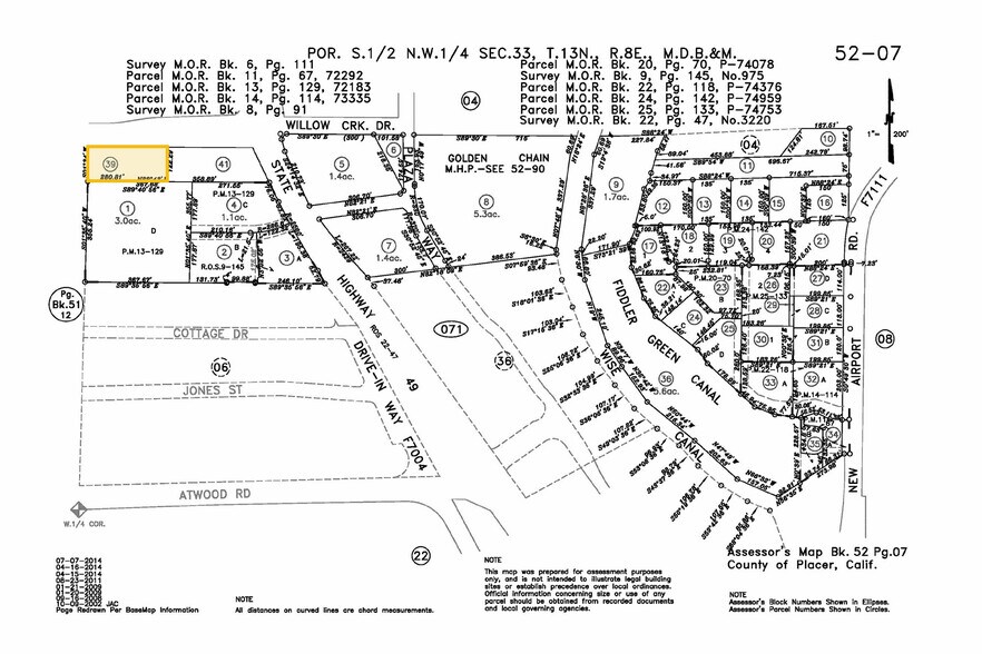 More Photos Of SWQ of Willow Creek Dr & Highway 49, Auburn Land For Lease
