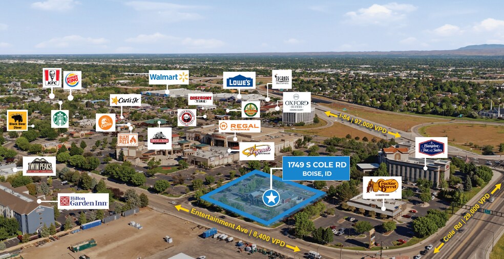 More Photos Of 1749 S Cole Rd, Boise Storefront For Sale