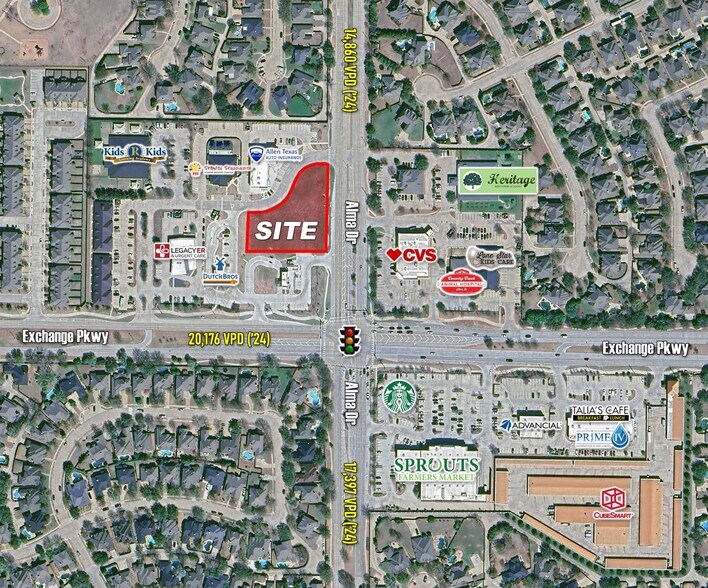 More Photos Of 1247 Alma Dr, Allen General Retail For Lease