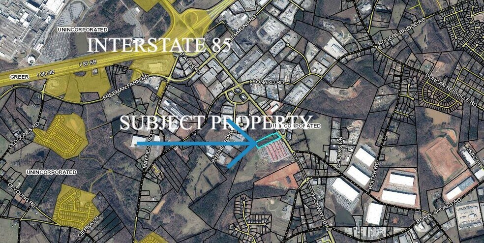 Primary Photo Of 1984 Hwy 101, Greer Land For Sale