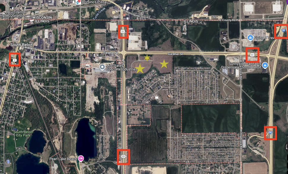 More Photos Of Highway 251, South Beloit Land For Sale
