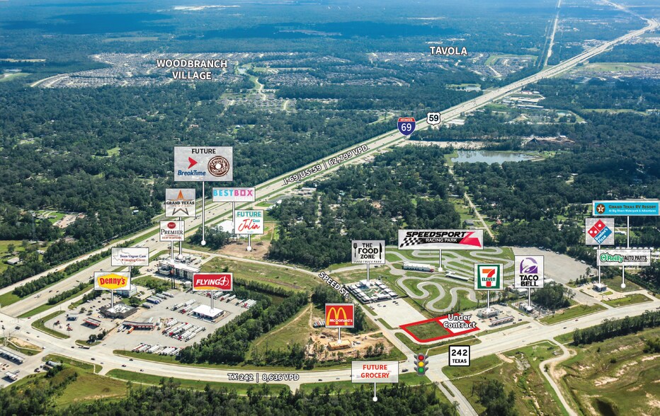 Primary Photo Of SWC TX-242 @ Speed Street, New Caney Land For Lease