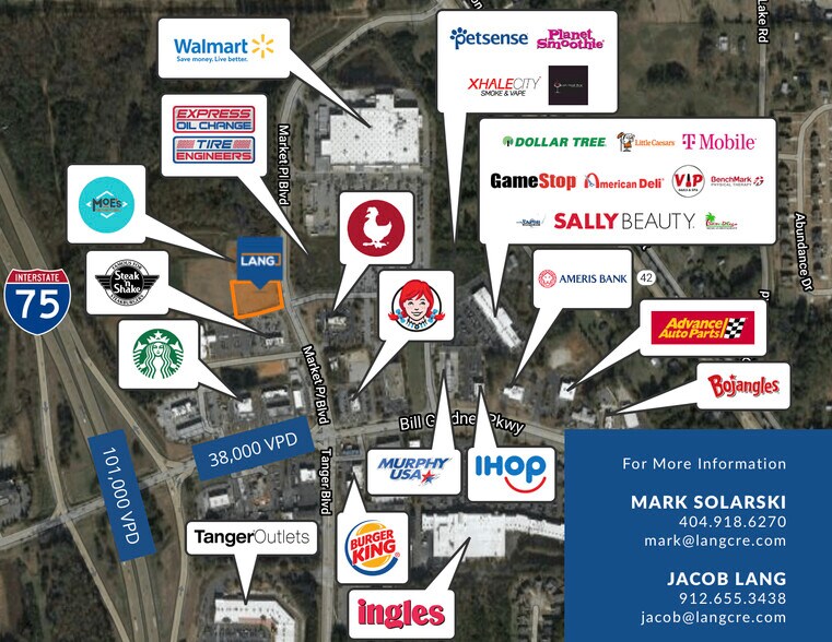 More Photos Of 680 MarketPlace Blvd, Locust Grove Storefront For Lease