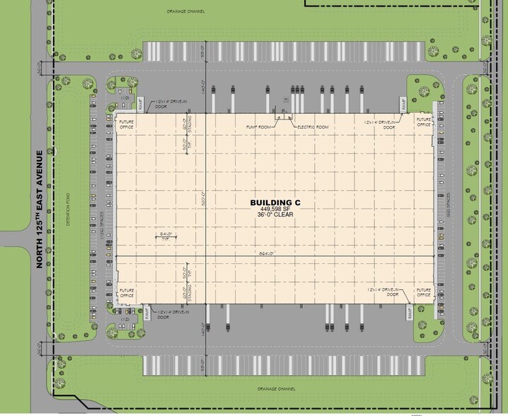 More Photos Of 4315 N 125th East Ave, Tulsa Manufacturing For Lease