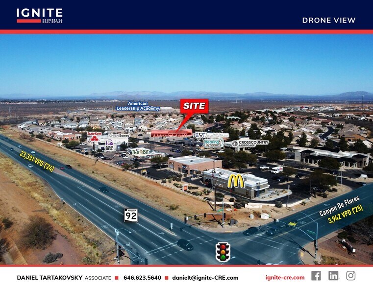 More Photos Of 3455 Canyon de Flores, Sierra Vista General Retail For Lease