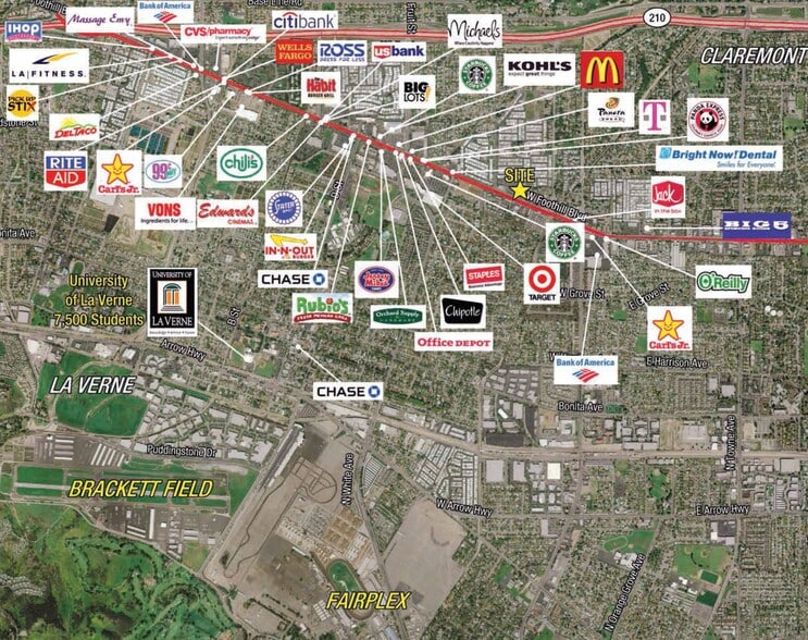 More Photos Of 2855 Foothill Blvd, La Verne Restaurant For Lease