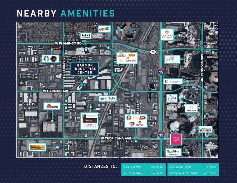 More Photos Of 4170 W Harmon Ave, Las Vegas Warehouse For Lease