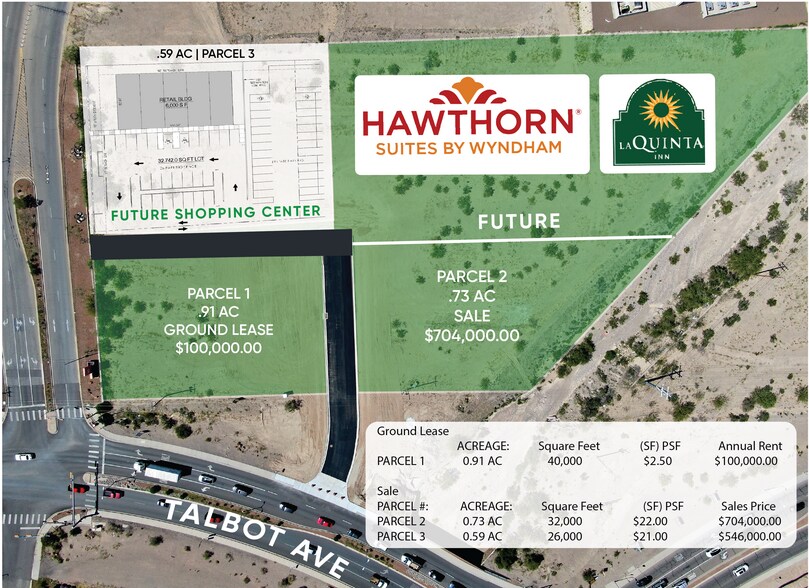 More Photos Of Talbot & I-10, Canutillo Land For Sale