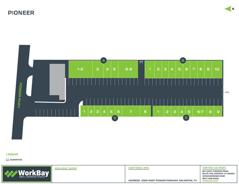 More Photos Of 2026 Pioneer Pky W, Arlington Showroom For Lease