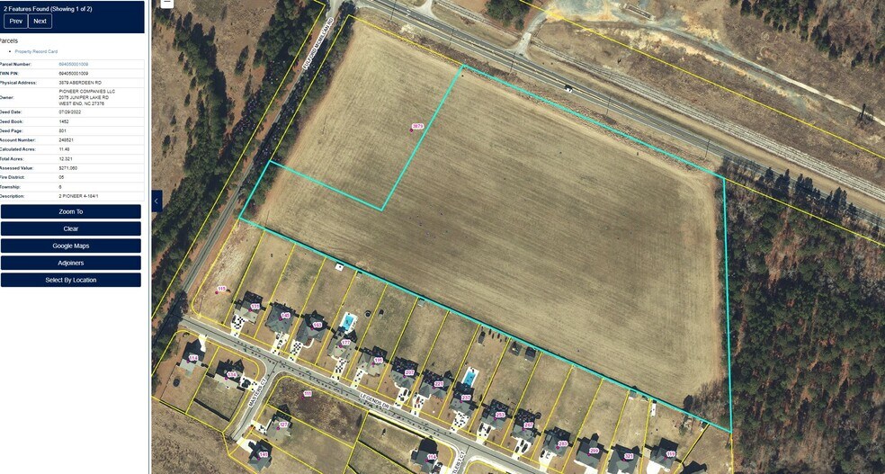 More Photos Of 3854 Aberdeen Rd, Raeford Land For Sale
