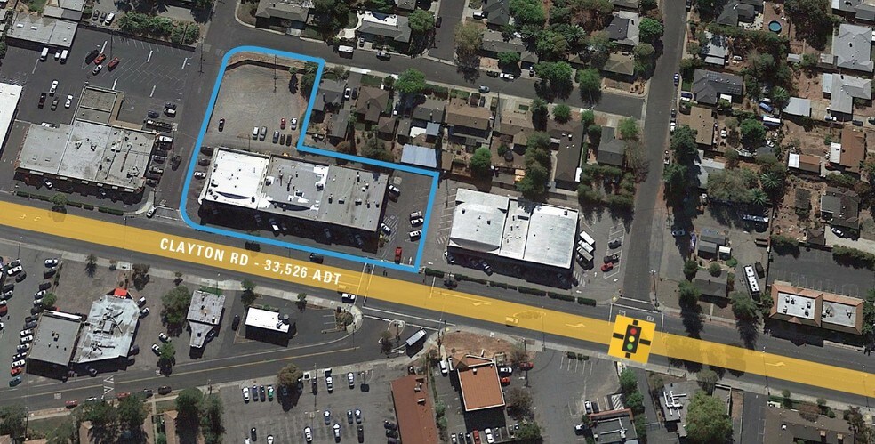 More Photos Of 3426-3460 Clayton Rd, Concord Freestanding For Lease