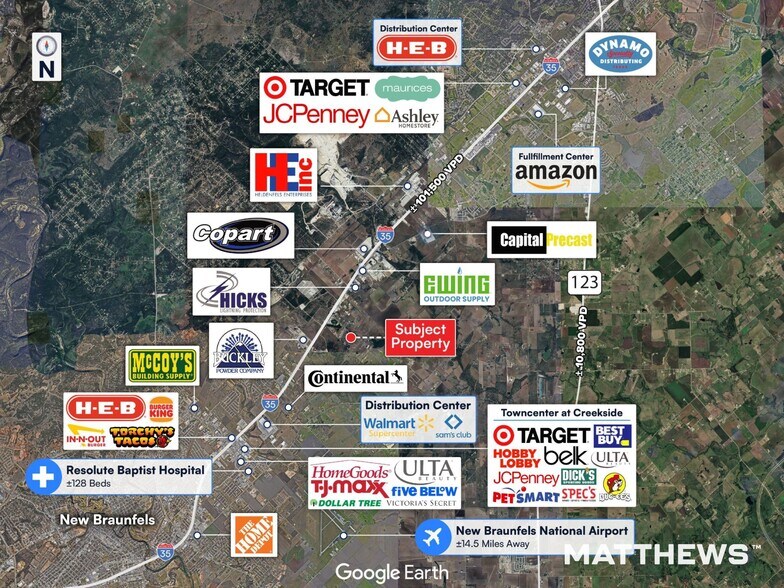 More Photos Of 800 East Watson Ln, New Braunfels Manufacturing For Lease