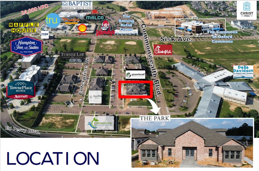 More Photos Of 406 Enterprise Dr, Oxford Office For Sale