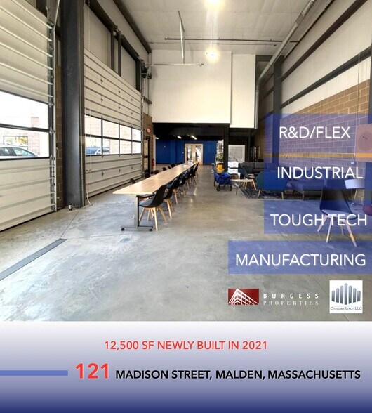 Primary Photo Of 121 Madison St, Malden Warehouse For Lease