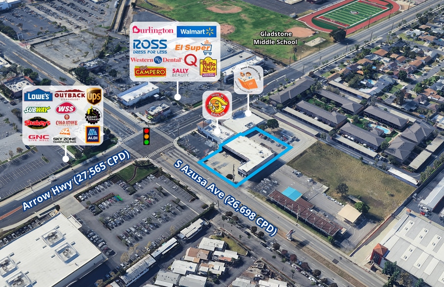 More Photos Of 877 S Azusa Ave, Azusa Freestanding For Lease