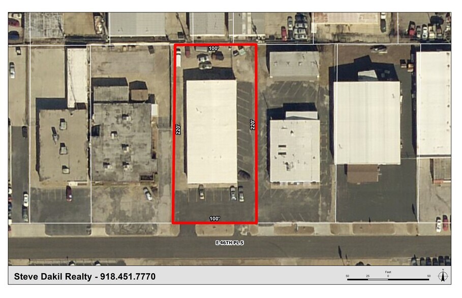 More Photos Of 7619-7621 E 46th Pl, Tulsa Showroom For Sale