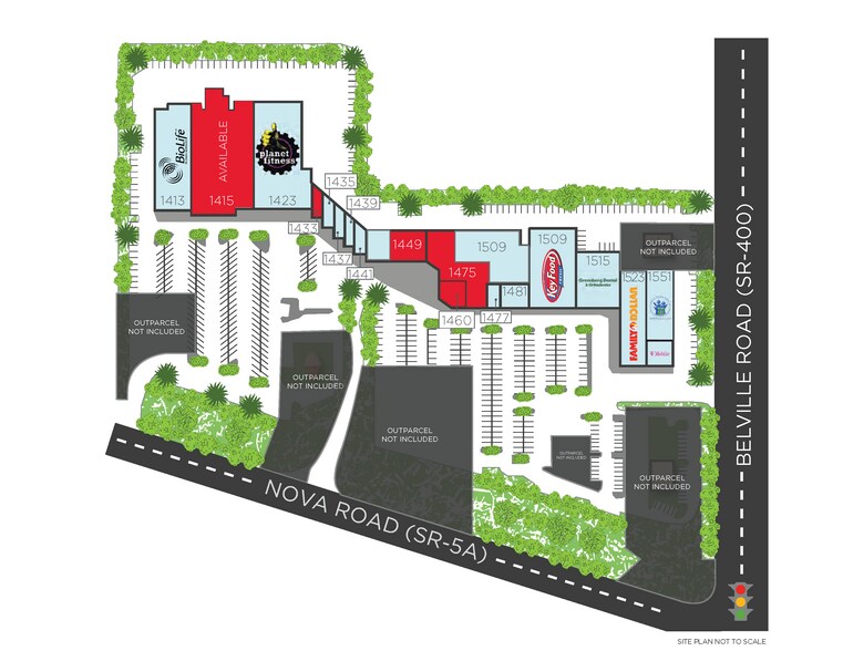 More Photos Of 1415-1565 S Nova Rd, Daytona Beach Unknown For Lease