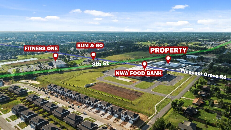 Primary Photo Of 753 W Pleasant Grove Rd, Rogers Self Storage For Sale