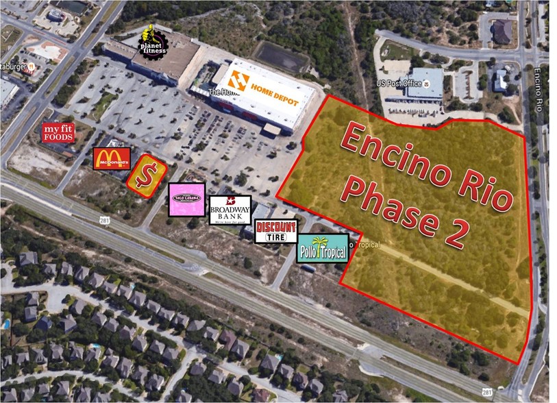 Primary Photo Of Hwy 281 N & Encino Rio & Evans, San Antonio Land For Lease