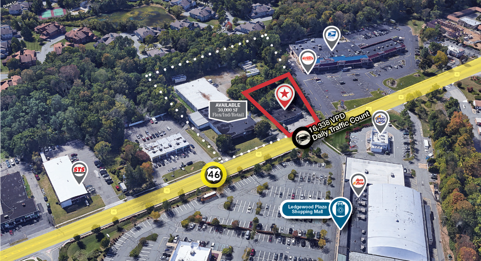 More Photos Of 1062 Route 46, Ledgewood Freestanding For Lease
