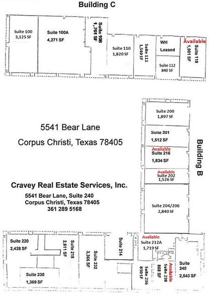 More Photos Of 5541 Bear Ln, Corpus Christi Flex For Sale