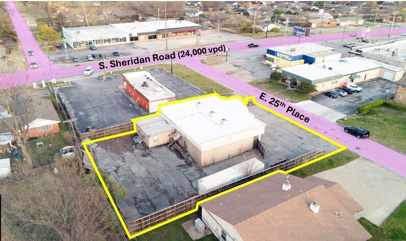 More Photos Of 5987 E 25th Pl, Tulsa Freestanding For Sale