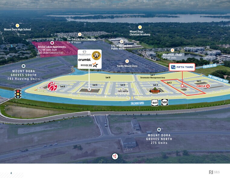 More Photos Of SEC US 441 and JW Simpson way, Mount Dora Bank For Sale