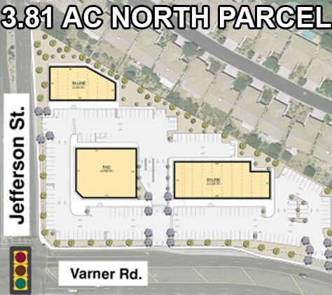 More Photos Of Jefferson St & I-10 Offramp, Indio Land For Sale