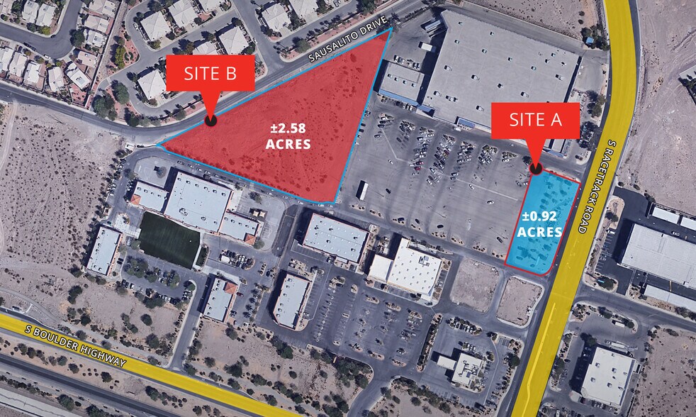 More Photos Of S. Racetrack Road and Sausalito Drive, Henderson Land For Sale