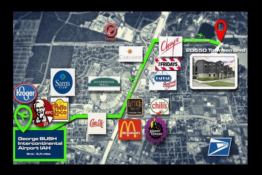 More Photos Of 20550 Townsen Blvd, Humble Office For Sale