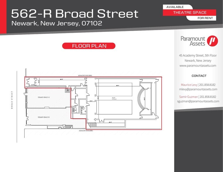 More Photos Of 562-564 Broad St, Newark Storefront Retail Office For Lease
