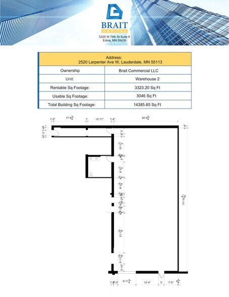 More Photos Of 2520 W Larpenteur Ave, Lauderdale Flex For Sale