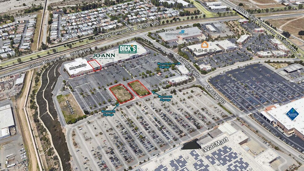 Primary Photo Of 26574-26583 Carl Boyer Dr & Golden Valley Rd, Santa Clarita Land For Sale