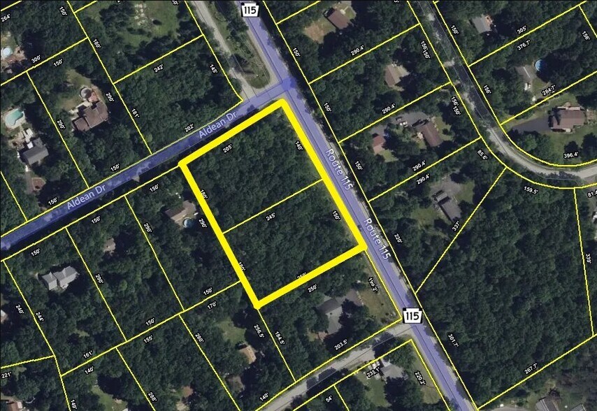 Primary Photo Of Aldean Dr and Rt 115, Effort Land For Sale