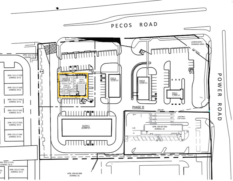 More Photos Of SWC of Power Rd & Pecos Rd, Gilbert Medical For Lease