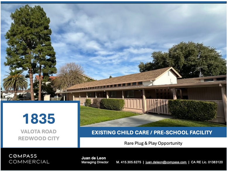 Primary Photo Of 1835 Valota Rd, Redwood City Schools For Lease