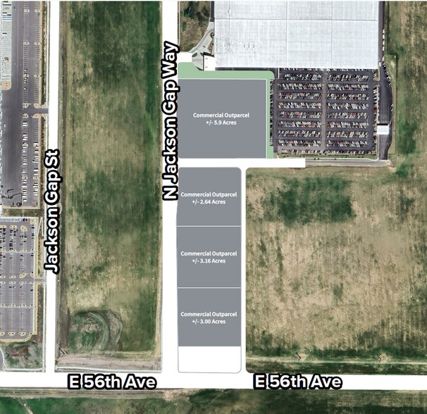 Primary Photo Of 56th Avenue & Jackson Gap way, Aurora Land For Sale