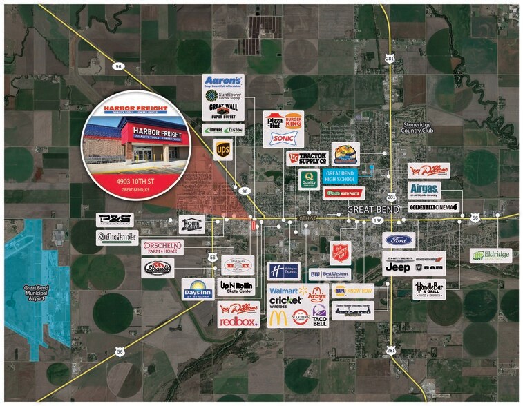 More Photos Of 4903 10th St, Great Bend Freestanding For Sale