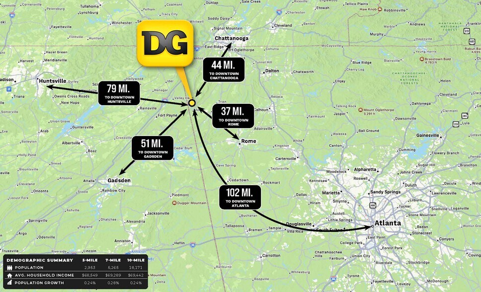 More Photos Of 12333 Highway 48, Cloudland Freestanding For Sale