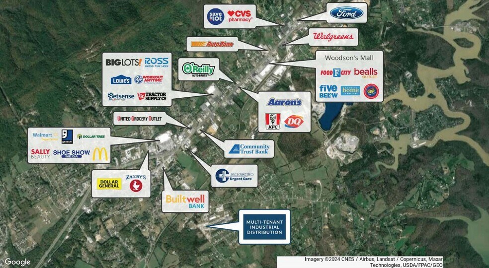 More Photos Of 180 Mount Paran Rd, Jacksboro Distribution For Lease