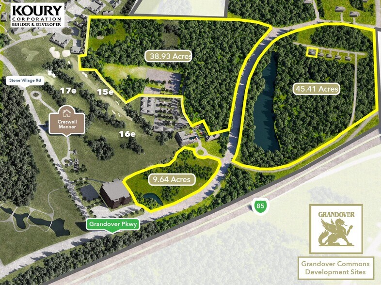 More Photos Of 4620 Grandover Pky, Greensboro Land For Lease