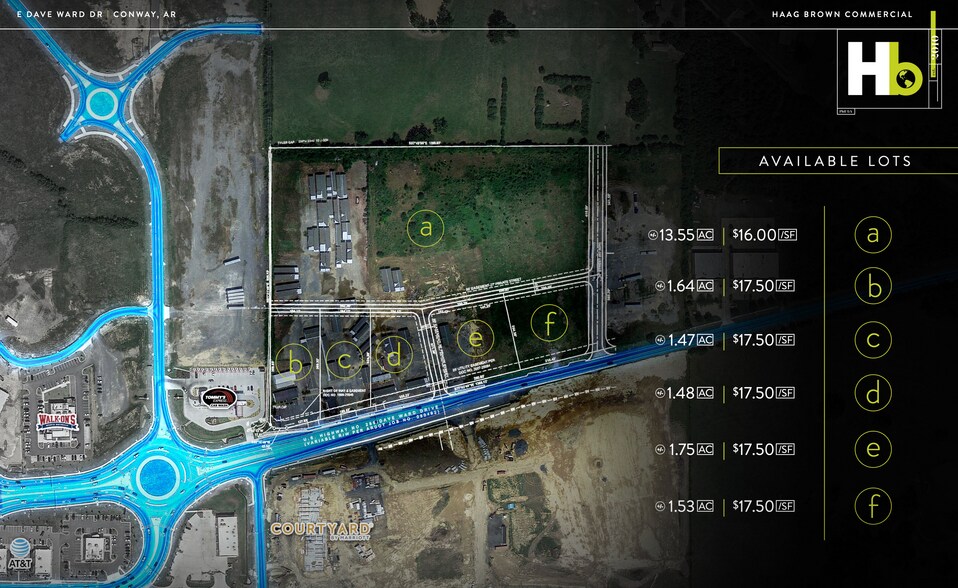 More Photos Of 1310 E Dave Ward Dr, Conway Land For Sale