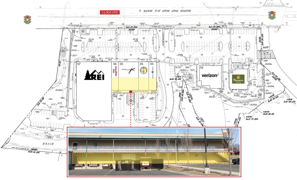 More Photos Of 1587-1615 Boston Post Rd, Milford Storefront For Lease