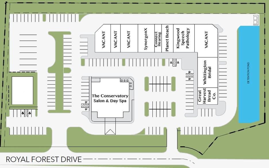 More Photos Of 2665 Royal Forest Dr, Kingwood General Retail For Lease